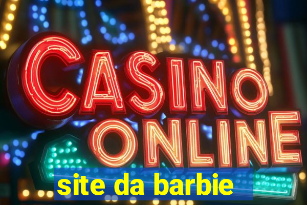 site da barbie - jogos